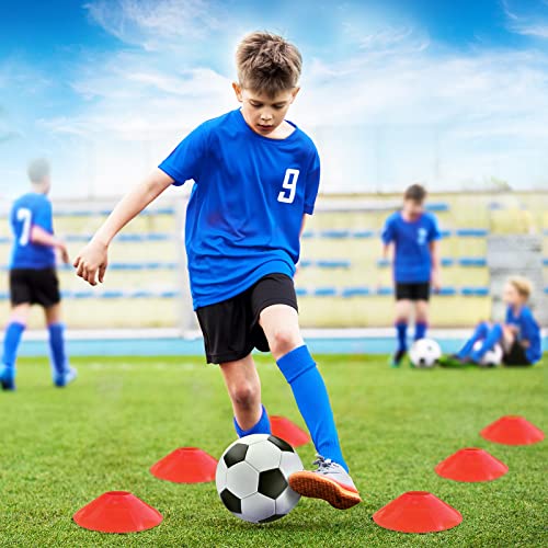 VAVOSPORT Kids Soccer Goals for Backyard Set of 2,Soccer Training Equipment - color: 1-Black, style: 4 ft x 3 ft