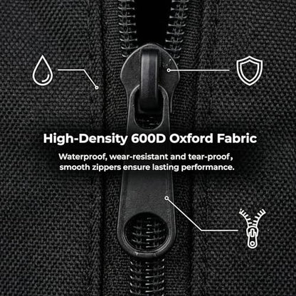 Tripod Bag Case，Tripod Storage Bog Bag with Shoulder Strap,Multifunctional Carrying Case for Mic Stand, Music Stand, Drum Hardware, Speakers, light, Ring Light Projector Stand (25.5*4*4 inch) - size: 25.5*4*4 inch