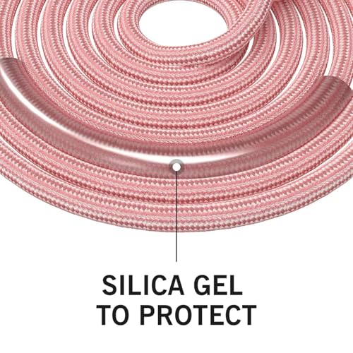Jump Rope Cotton Adjustable Skipping Weighted jumprope for Women, Adult and Children Athletic Fitness Exercise Jumping Rope - color: Pink, size: 1pcs