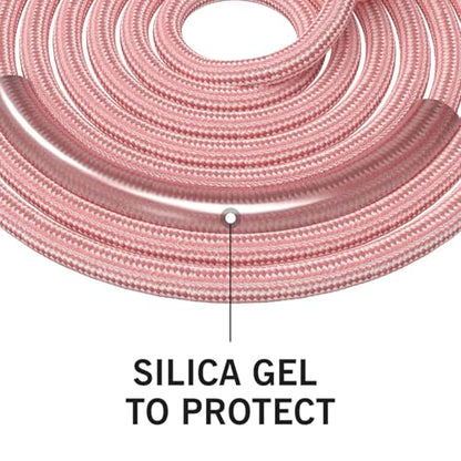 Jump Rope Cotton Adjustable Skipping Weighted jumprope for Women, Adult and Children Athletic Fitness Exercise Jumping Rope - color: Pink, size: 1pcs