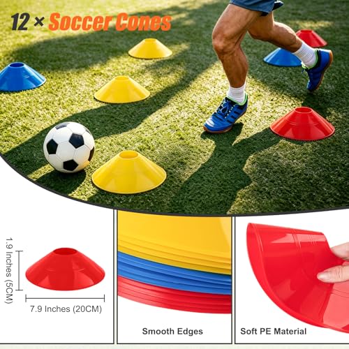 Agility Training Equipment for Soccer, Basketball, Football and Baseball Training