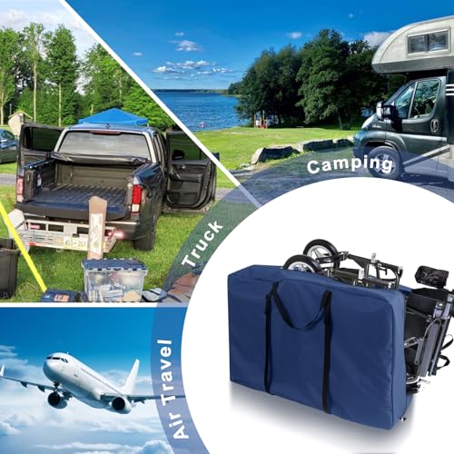 Explore Land Chair Storage Bag for Folding Longue Zero Gravity, Blue - color: 1 Pack: Blue