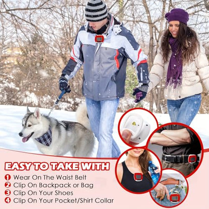 Portable Clip-on Pedometer for Walking, Running, and Outdoor Sports - Lightweight Step Counter for Seniors and Adults