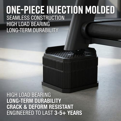 Custom Treadmill Incline Riser Blocks: Adjustable 1/2/3/4/5/6 Inch Height