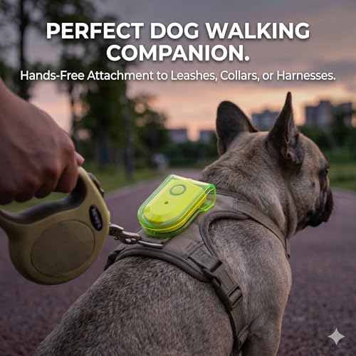 Clip-On Personal Safety Alarm 130dB for Women with LED Strobe