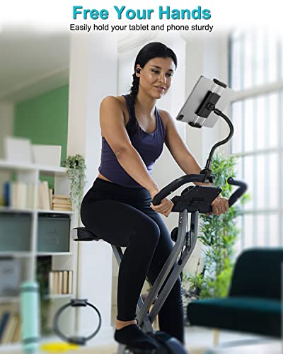 Gooseneck Indoor Cycling Tablet Mount, Treadmill Tablet Holder