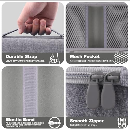 khanka Case for HALO Bolt Ultimate 3.0/2.0/Air+1750 Jump Starter,Grey - color: Grey, style: For Halo Bolt Ultimate 2.0/Halo Bolt Air +1750