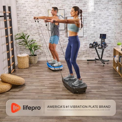 Lifepro Rumblex Max 4D Vibration Plate Exercise Machine with 99 Speeds