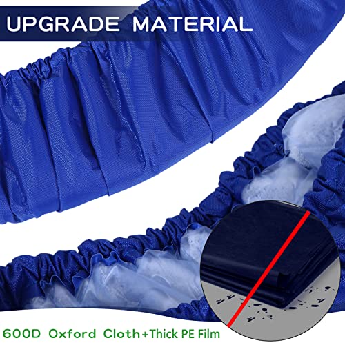Tatuo Trampoline Spring Cover Round Replacement - color: Blue, size: 40 Inch-6 Hole