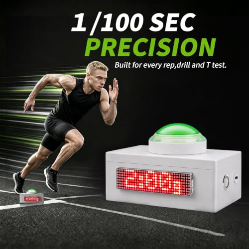 Speed Training Timer with Button and Bluetooth Video Control