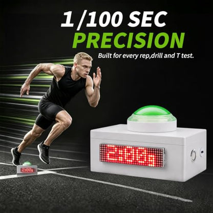 Speed Training Timer with Button and Bluetooth Video Control
