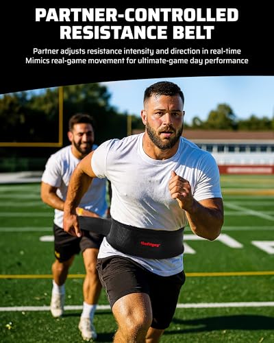 THEFITGUY Coach Training Belt for Sprint, Agility, Speed & Resistance