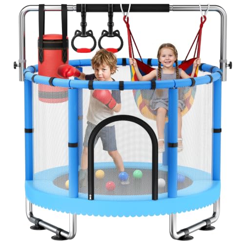 Toddler Trampoline for Kids, Indoor/Outdoor Trampoline - size: 60“