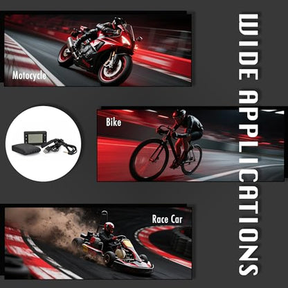 LT-4 Infrared Laptimer, Motorcycle Lap Counter, Car Racing Timing System (Set)