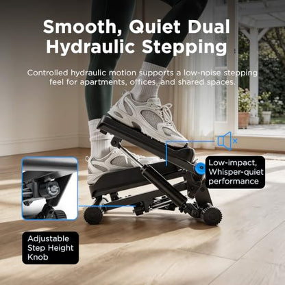 JLL Smart Twist Stepper Machine Stair Stepper with Resistance Bands