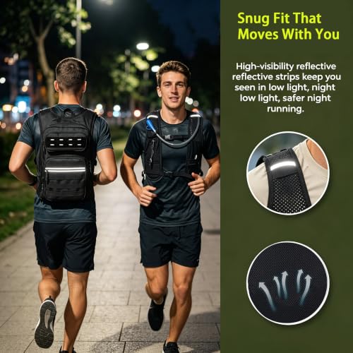 Hydration Backpack - Water Backpack with 2L Water Bladder
