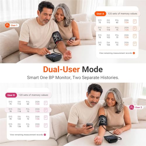 iHealth Accu Bluetooth Upper Arm Blood Pressure Monitor with Large Cuff - color: Black