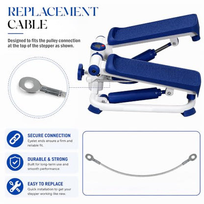Stepper Drive Cable 36cm/14.17inch Replacement Exercise Machine Mini Part