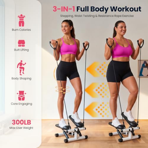 Mini Stepper for Exercise at Home, Stepper Exercise Machine