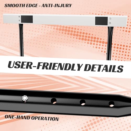 MR Height Adjustable Track & Field Hurdle, Anti-Tip Training Hurdle