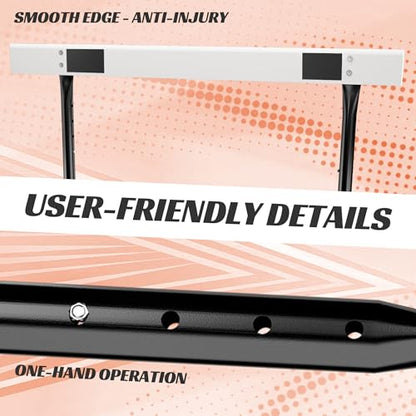 MR Height Adjustable Track & Field Hurdle, Anti-Tip Training Hurdle