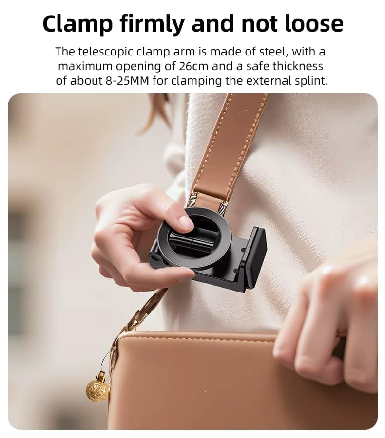 Mizi Airplane Phone Holder – Magnetic Travel Phone Mount for Airplane Seat Back, Hands-Free Flight Essentials Compatible with iPhone 17-12 Pro Max/Air/Plus/Mini with Magnetic Case - Black - size: C298