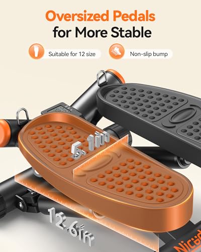 Niceday Steppers for Exercise at Home, Mini Stepper with 300LBS Capacity