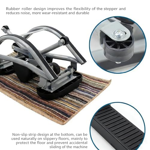 U-Shaped Rock Stepper Machine for Home Workout, Rock, Stepper Side to Side