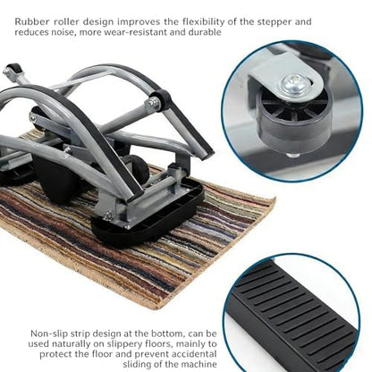 U-Shaped Rock Stepper Machine for Home Workout, Rock, Stepper Side to Side
