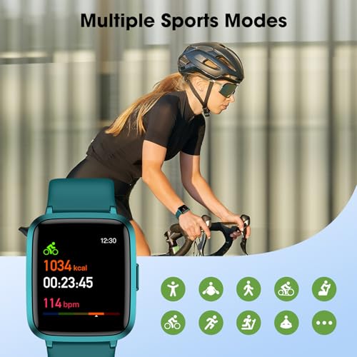Fitness Tracker Watch with Heart Rate, Activity Tracker, Pedometer Watch