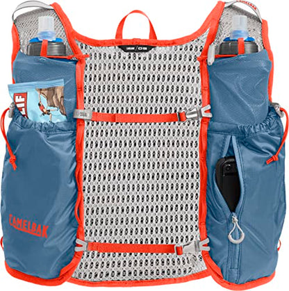 CamelBak Trail Run Hydration Vest - color: Captain's Blue/Spicy Orange