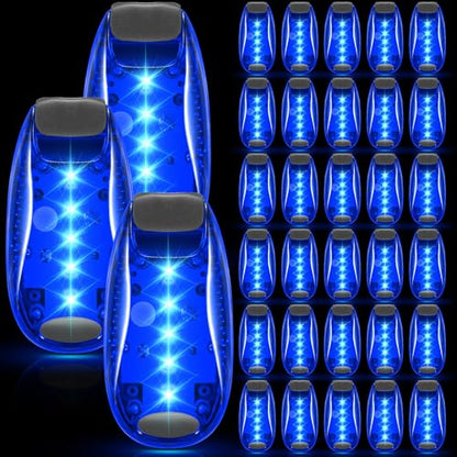 Copkim 30/60/100 Pcs LED Running Light Bulk - color: Blue