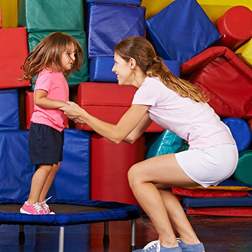 Tatuo Trampoline Spring Cover Round Replacement - color: Blue, size: 36 Inch-6 Hole