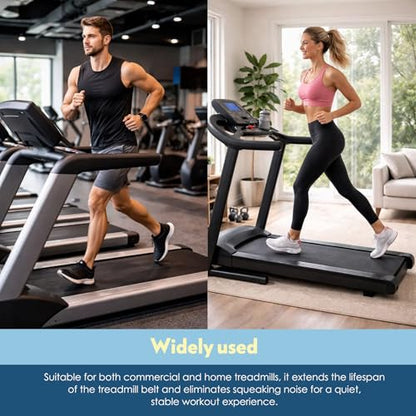 Premium Quality 100% Pure Silicone Treadmill Belt Lube High Temperature Resistant Stable Lube with Rigid Application Tube Easy to Use Suitable for Most Treadmills