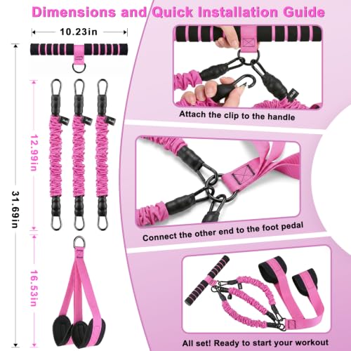 Upgraded Multifunctional Pedal Resistance Band – Sit-up Fitness Equipment