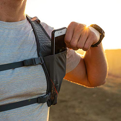 Nathan TrailMix 7L Running Vest for Men & Women, Hydration Vest w/ 2L Bladder Hydration Pack, Water Backpack for Hiking, Running, Walking, Marathon, Race - size: OSFM (Extended)