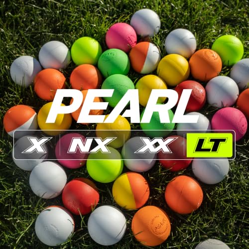 Pearl LT Textured Lacrosse Balls by Guardian Innovations - SEI Certified Meet NOCSAE Standards for Games. Official Game Balls of Top NCAA Programs, Tournaments and Leagues - color: White, size: 100 Pack
