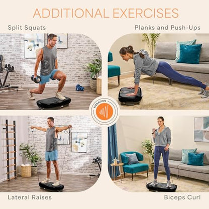 Lifepro Rumblex Max 4D Vibration Plate Exercise Machine with 99 Speeds