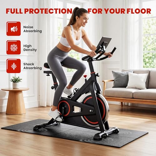 Walking Pad Mat for Carpet Floors, 55x24 Hardwood Floor Protection - size: 55"L x 23.6"W x 0.24"Th