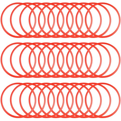 Deekin Agility Rings Speed and Agility Training Ring - color: Red, size: 15 Inch