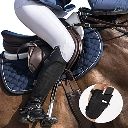 Xuniea 2 Pack Leg Phone Holder, Phone Calf Leg Band Holster, Black, Gray - color: Black, Gray