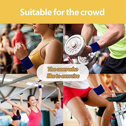 5 Pack Wrist Wallet Pouch with Zipper - Mini Sweatband Wristband Wallet for Women Men - Running Jogging Hiking Key Card Storage Bags