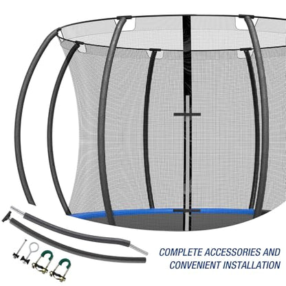 2PCS Trampoline Poles Replacement, Fits 1.65'' Inner Diameter