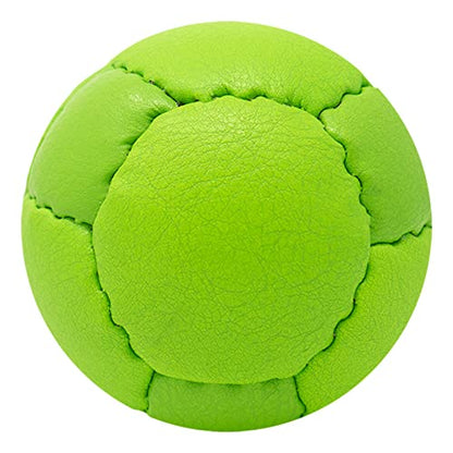 Lax Sak Soft Practice Lacrosse Balls - Same Weight & Size as a Regulation Lacrosse Balls, Great for Indoor & Outdoor Practices, Less Bounce & Minimal Rebounds - Lime Green, 3 Pack