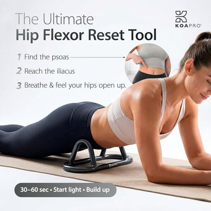 KOAPRO Psoas and Hip Flexor Release Tool, Targeted Deep Tissue Massager - style: Psoas