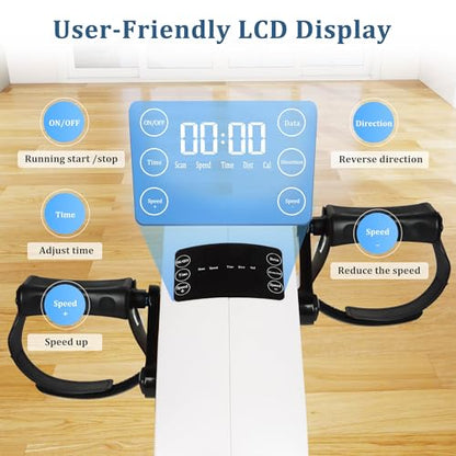 Motorized Pedal Exerciser for Seniors with Leg Support