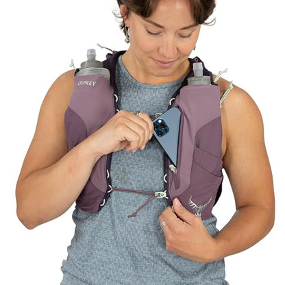 Osprey Dyna 6L Women's Running Hydration Vest with Hydraulics Soft Flasks - color: Black, size: Large