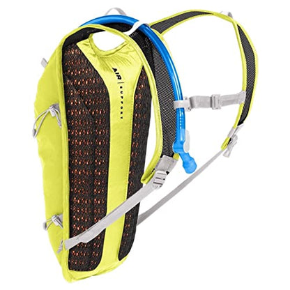 CamelBak Classic Light Bike Pack Hydration Reservoir - color: Safety Yellow/Silver