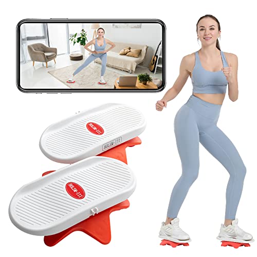 Ab Twister Board,Twister Exercise Board,Waist Twisting Disc-Ab Board Exercise,Twisting Stepper,Waist Trainer Trimmer,Ab Board-for Ab Exercise Abs Core,Slimming Waist Full Body Toning Workout Home Gym - color: Orange