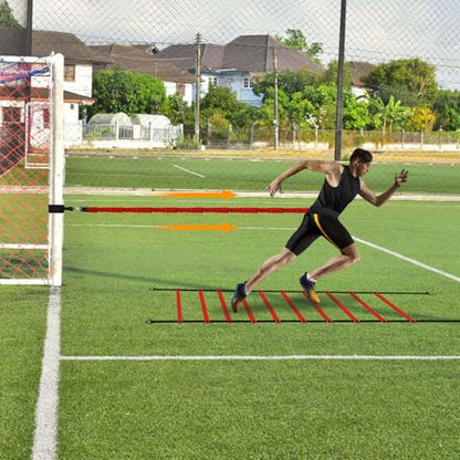Agility Ladder Speed Training Equipment, 80lb Resistance Band